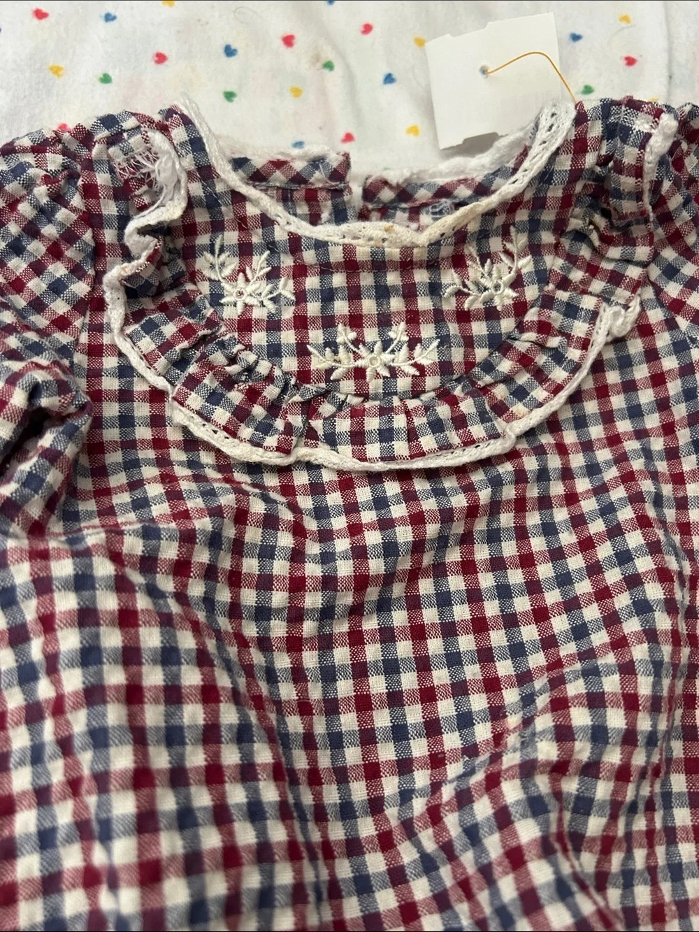 Baby girls southern bell inspired romper 6-9 months